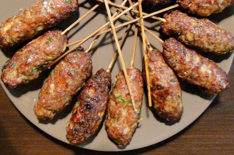 Lülja-Kebab aus dem Ofen