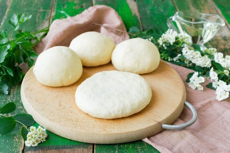 Belyashi Dough with Sour Milk