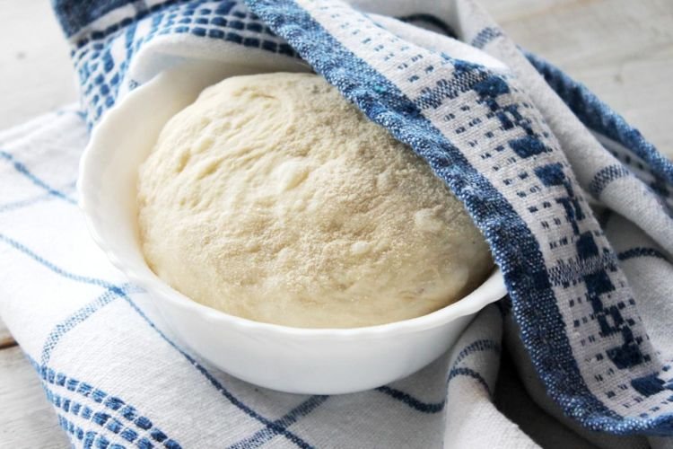 Belyashi Dough with Sour Cream