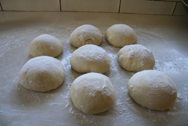 Belyashi Dough with Boiling Water