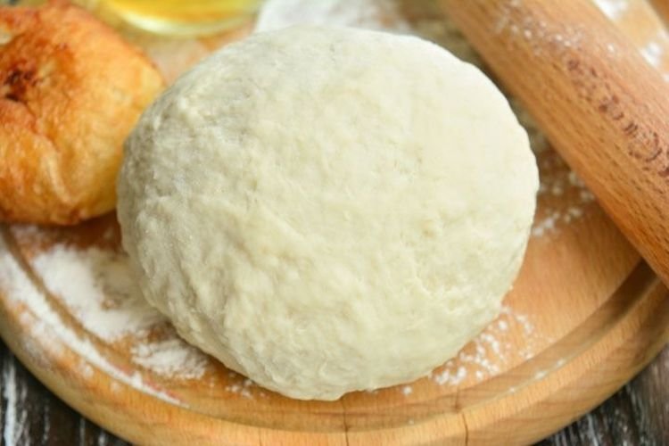 Belyashi Dough with Mineral Water