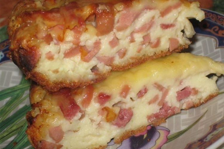 Con salchicha y queso