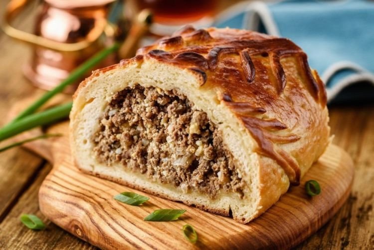Relleno de carne para pasteles