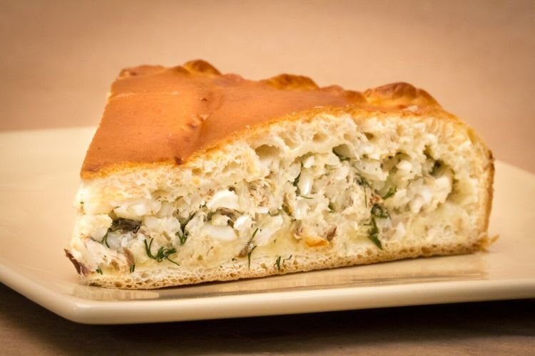 Relleno de pescado para pasteles