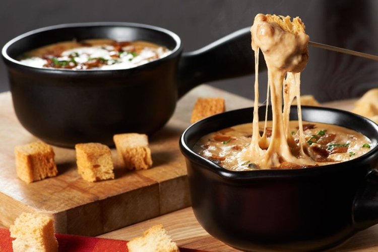 Pilzfondue