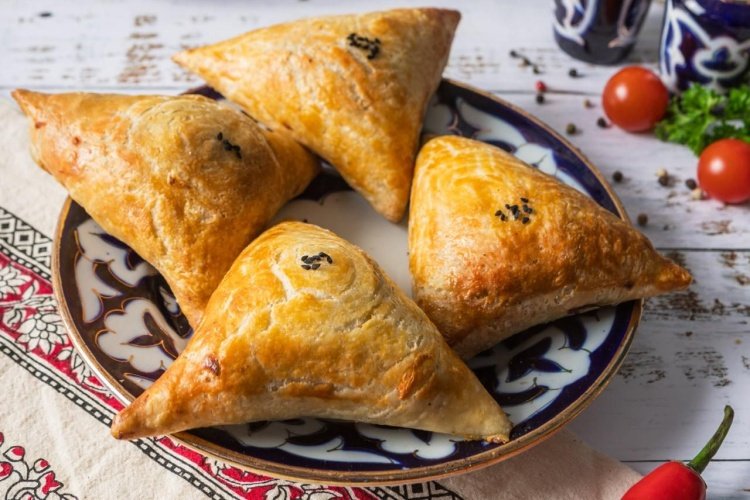 Samosa with Chicken Liver