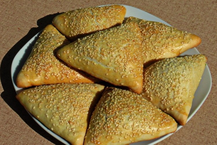 Samosa with Cheese and Herbs