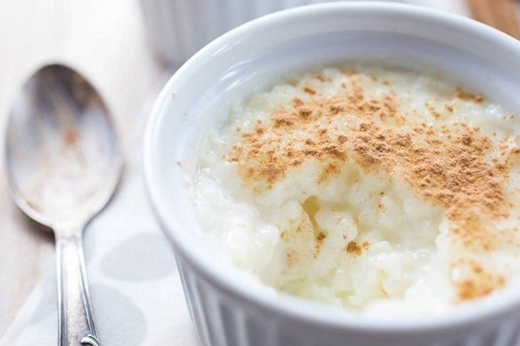 Milchreispudding mit Kondensmilch