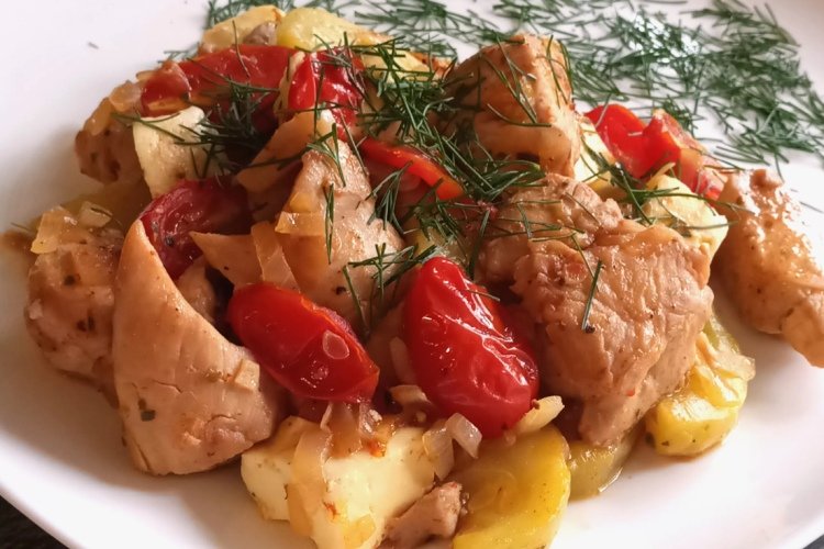 Chicken Breast with Zucchini