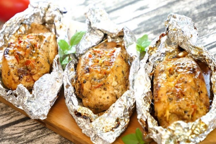 Chicken Breast in Foil