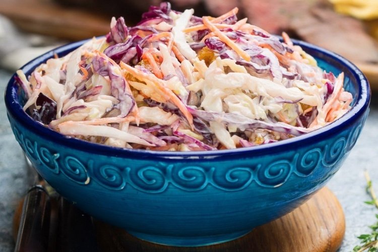 Coleslaw mit Essig