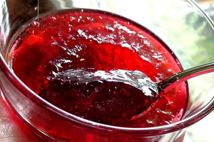 Redcurrant Jam with Agar-Agar