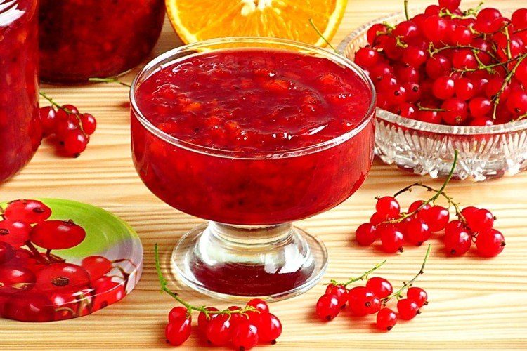 Redcurrant and Orange Jam