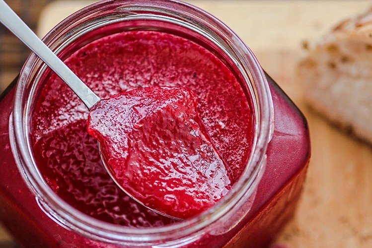 Redcurrant Jelly with Starch
