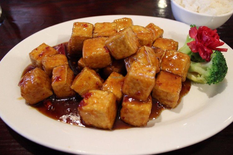 Tofu in Soy Sauce