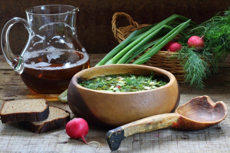 Vegetarian Okroshka