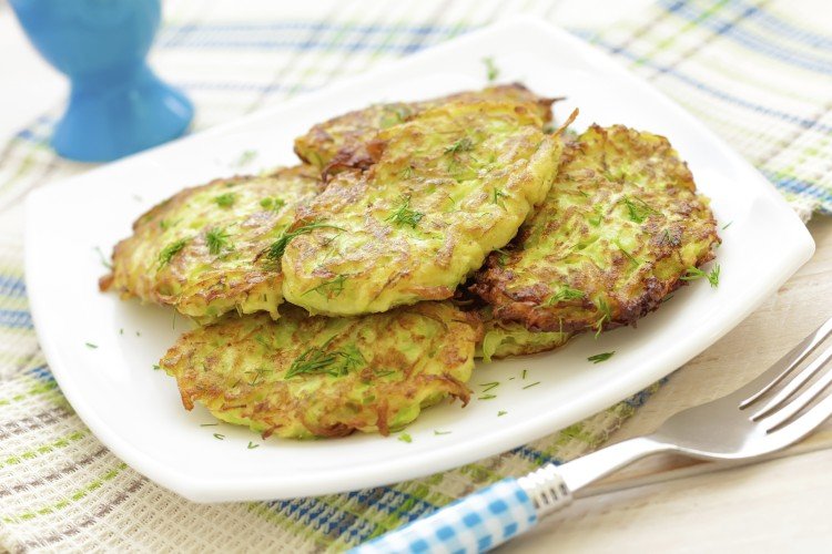 Zucchini Fritters without Eggs