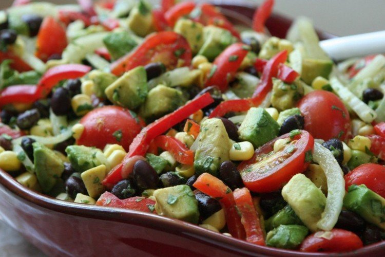 Bean and Avocado Salad