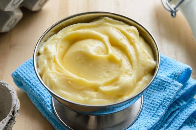 Honey Custard for Napoleon Cake