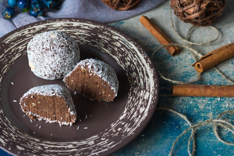 „Kartoshka“-Gebäck mit Cognac