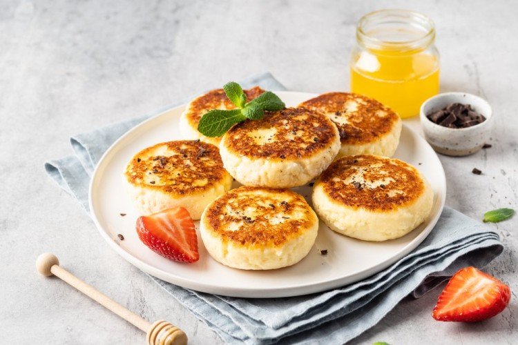 Healthy Syrniki with Rice Flour