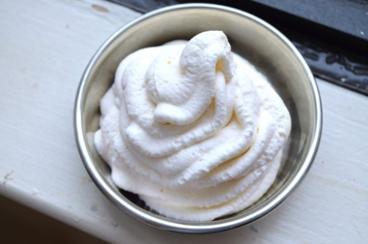 Cottage Cheese Frosting with Condensed Milk