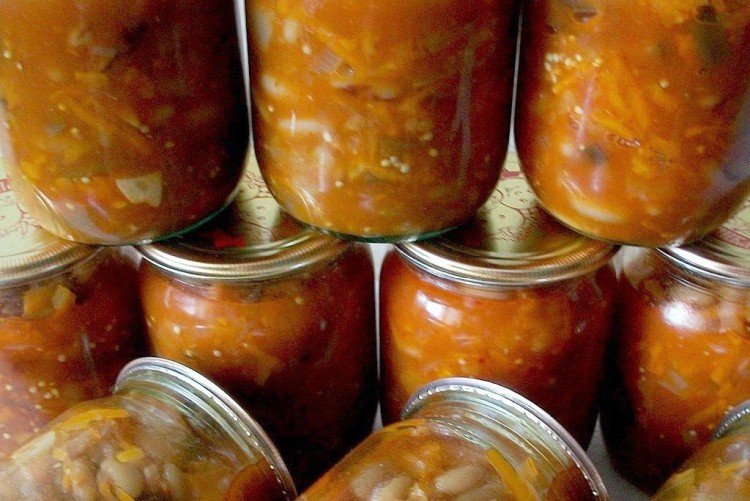 Rassolnik with Beans for Winter