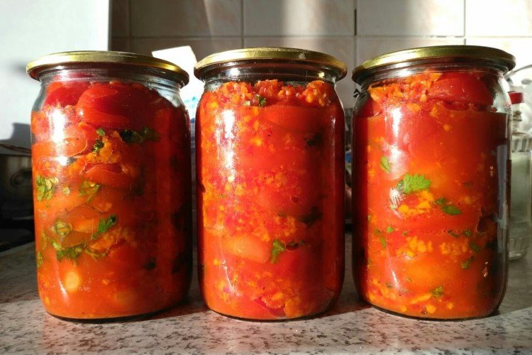 Tomates al estilo coreano para el invierno