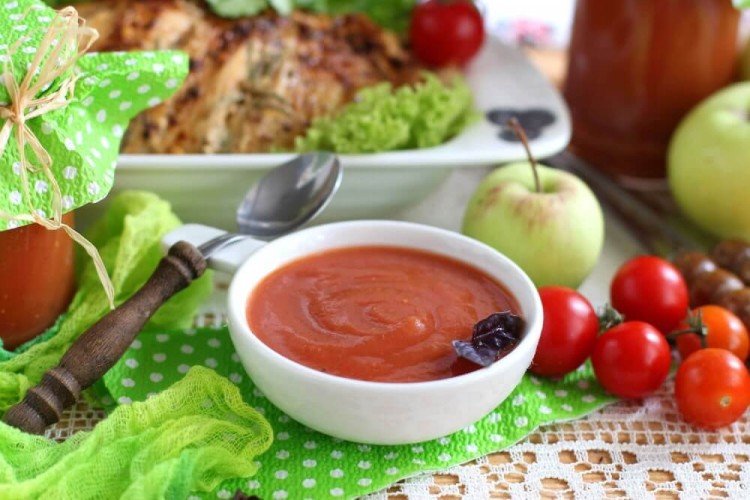 Salsa de tomate Krasnodar