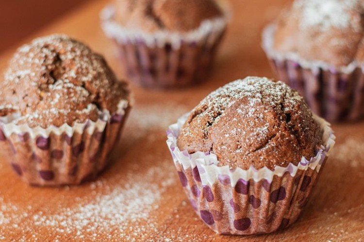 Schokoladenmuffins mit Zucchini