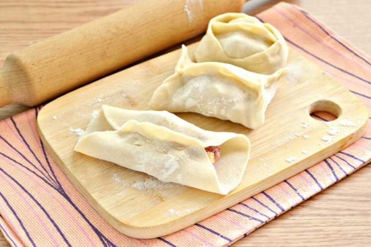 Manti-Teig mit Soda und Sauermilch