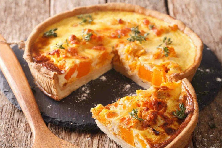 Pastel de calabaza con pollo