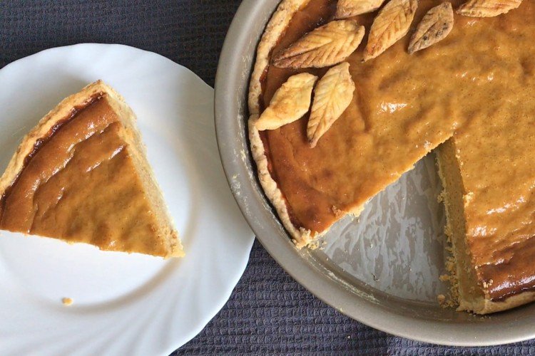 Pastel de calabaza con leche condensada