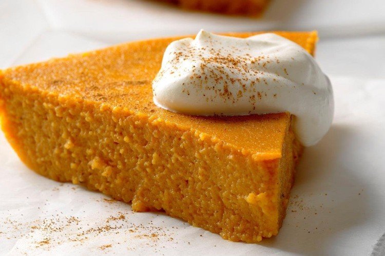 Pastel de calabaza con harina de arroz