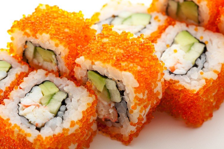 California Rolls mit Gurke