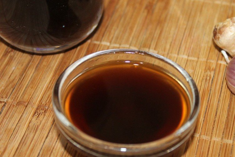 Salsa Teriyaki con zumo de jengibre