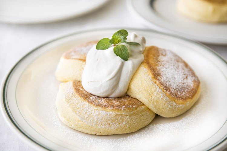 Japanische Pfannkuchen mit Quark