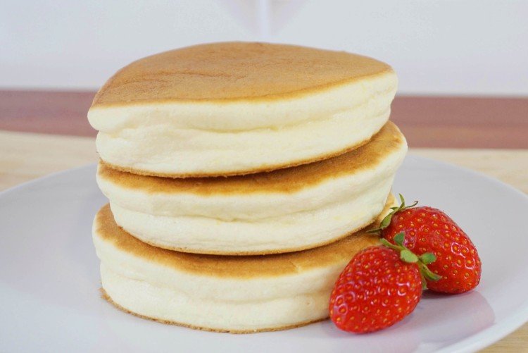 Japanische Pfannkuchen mit Kefir