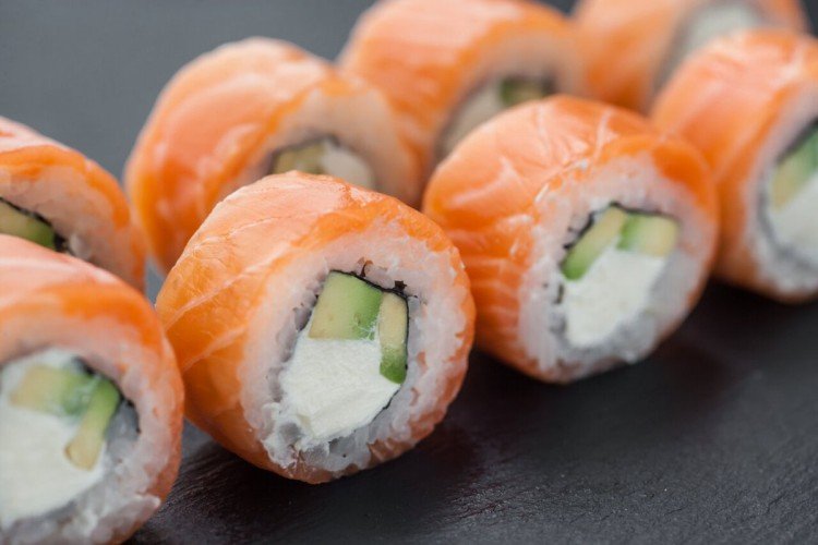 Klassische Philadelphia Rolls