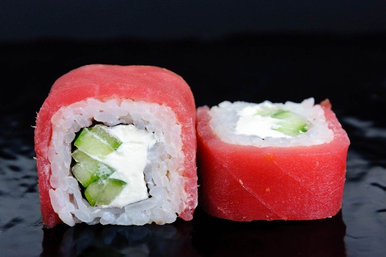 Philadelphia Rolls mit Thunfisch