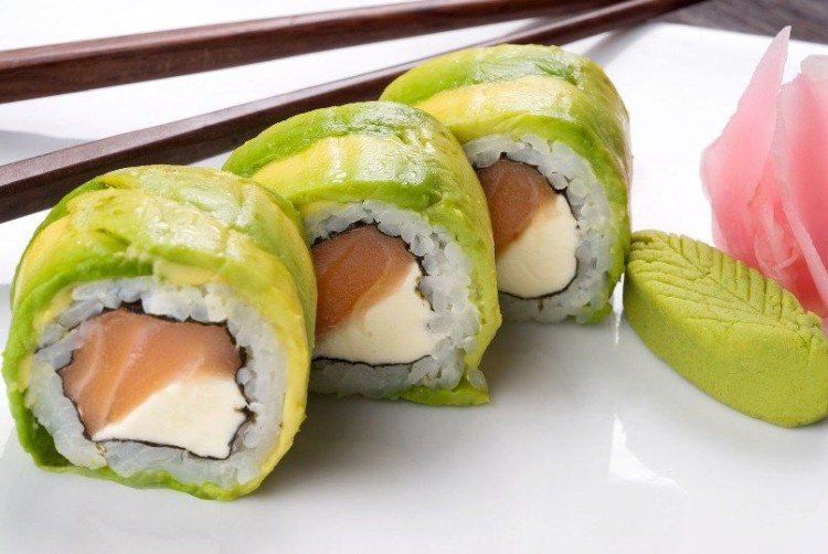Philadelphia Rolls mit Avocado