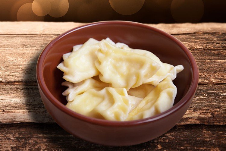 Vareniki mit Quark und Käse