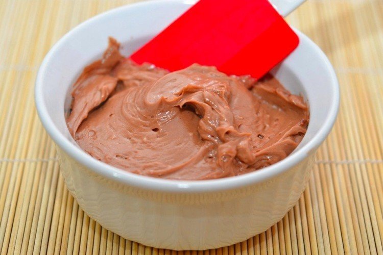 Crema de chocolate con mantequilla