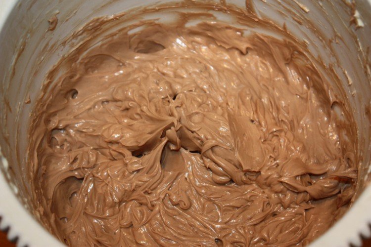 Crema de chocolate con leche condensada