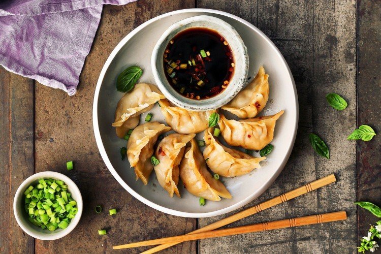 Gyoza de pollo