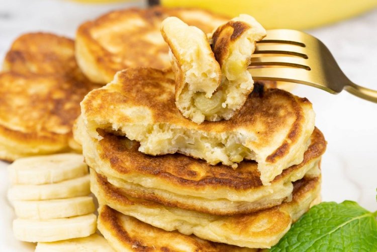 Vegane Bananenpfannkuchen