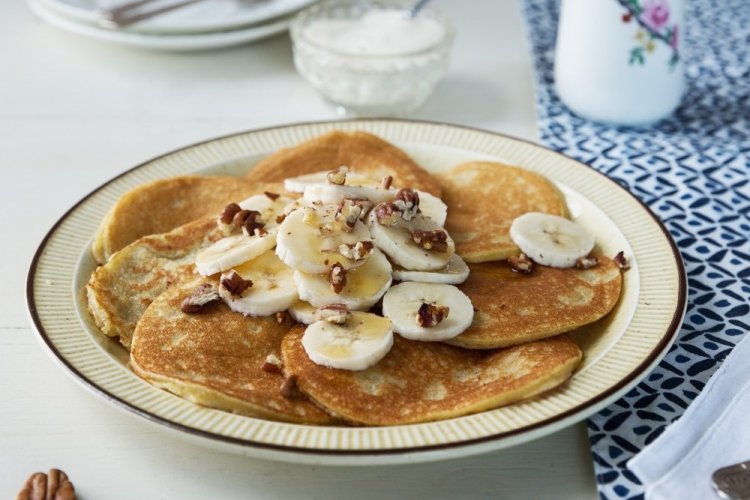 Bananenpfannkuchen mit Kokosmehl
