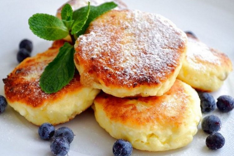 Quarkpfannkuchen mit Stärke