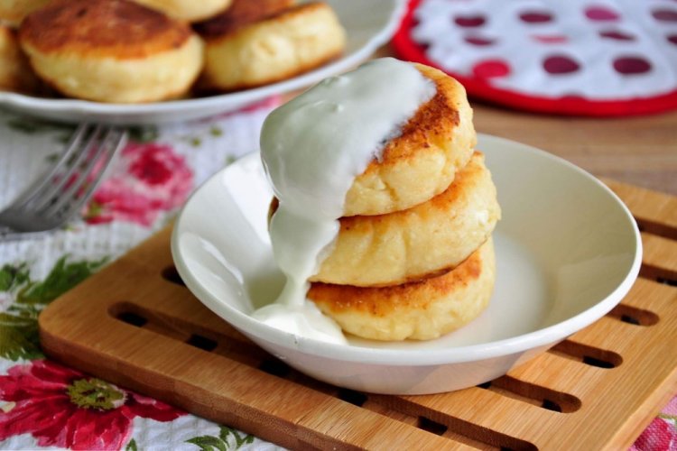 Quarkpfannkuchen mit Kokosmehl
