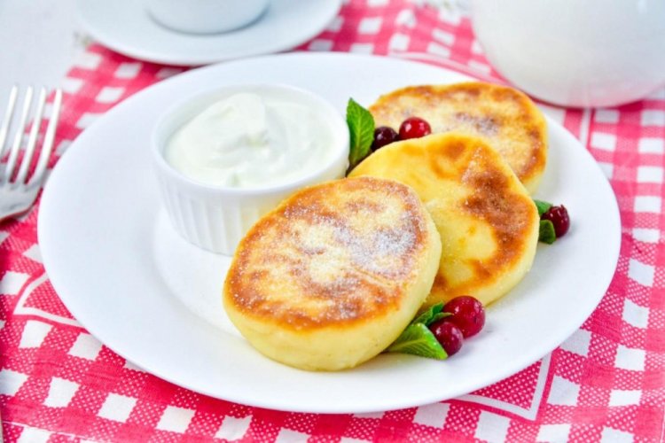 Quarkpfannkuchen aus dem Ofen